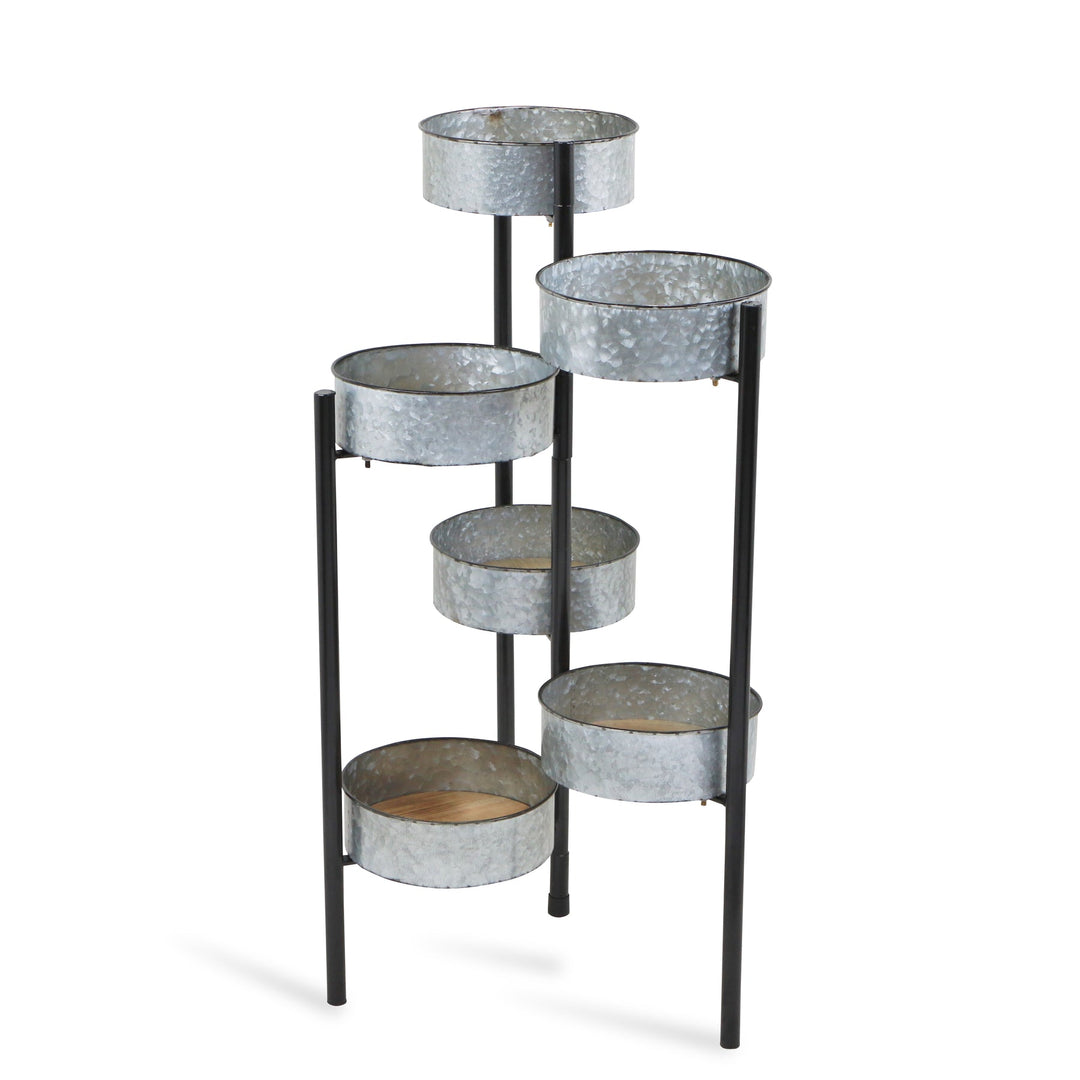 Carina 6 Pot Metal Folding Plant Stand CHEUNGS