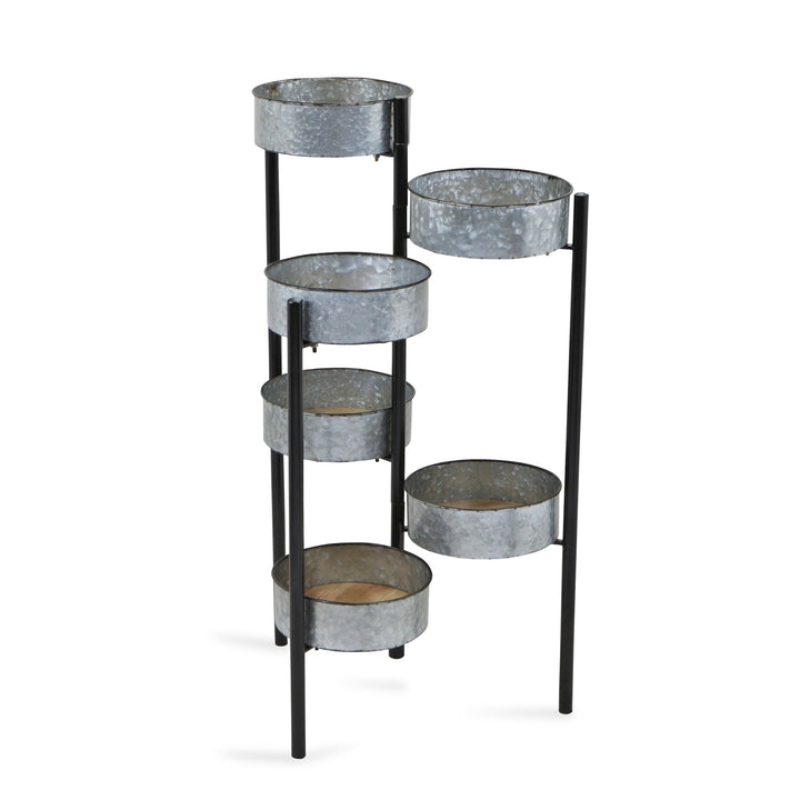 Carina 6 Pot Metal Folding Plant Stand CHEUNGS