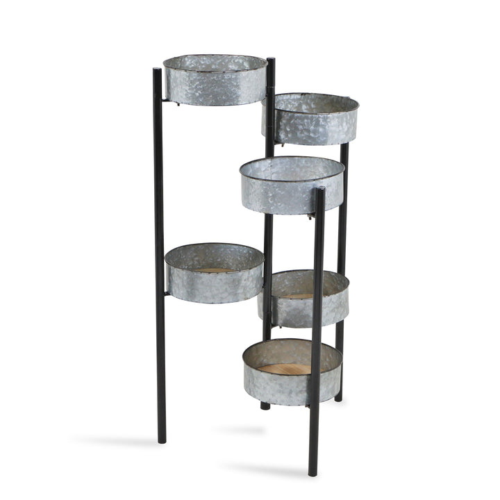 Carina 6 Pot Metal Folding Plant Stand CHEUNGS