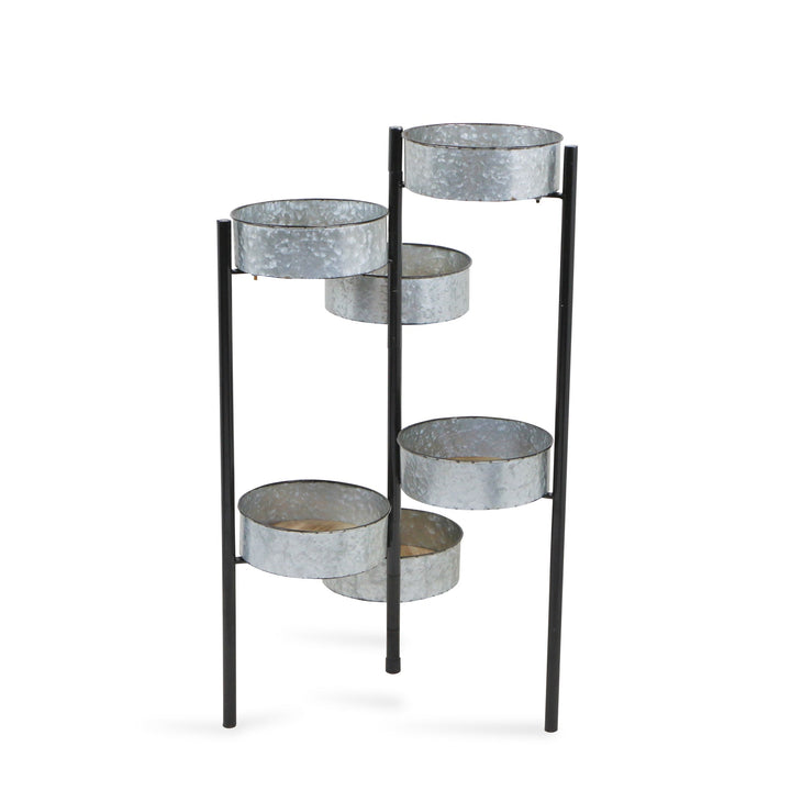 Carina 6 Pot Metal Folding Plant Stand CHEUNGS