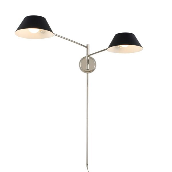 Bruno 2 Light Wall Lamp Kalco