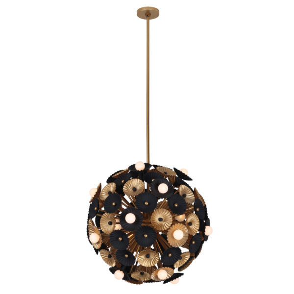 Damask 28 LT Orb Pendant Kalco