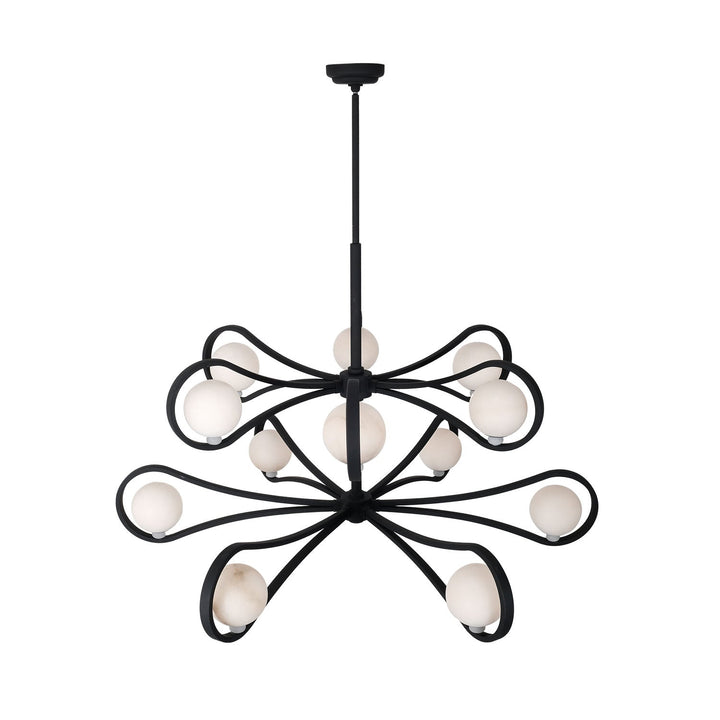 Elliptical 2 Tier LED Pendant Kalco