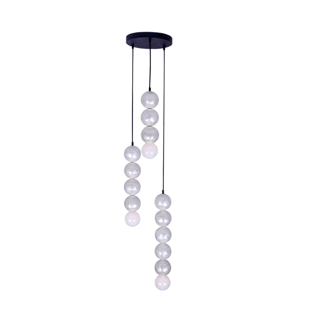 Pearls 3 Light Drop Pendant Kalco