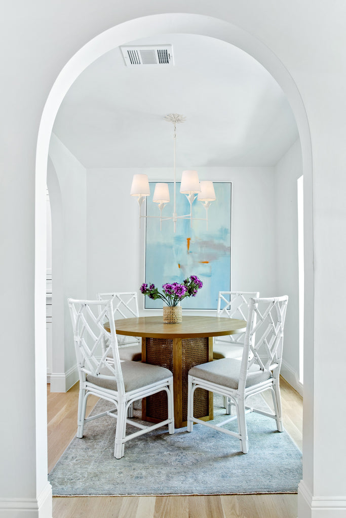 Crystorama Crystorama Broche 4 Light Matte White Chandelier