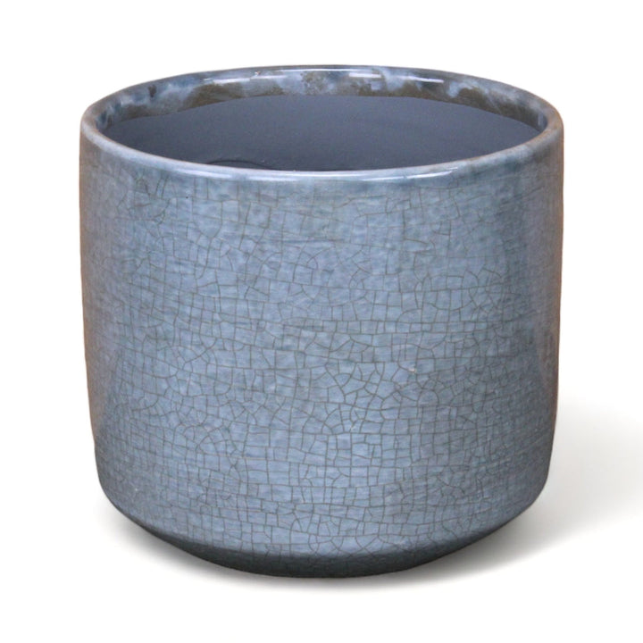 Lavina Mosaic Pattern Gray Ceramic Pot - X-Large CHEUNGS