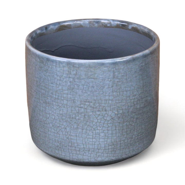 Lavina Mosaic Pattern Gray Ceramic Pot - X-Large CHEUNGS