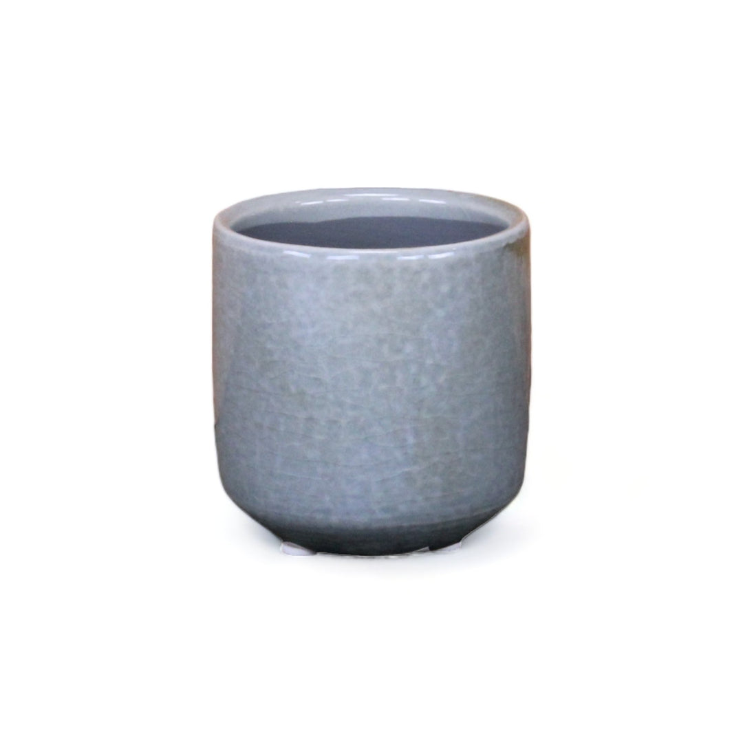 Lavina Mosaic Pattern Gray Ceramic Pot - Small CHEUNGS