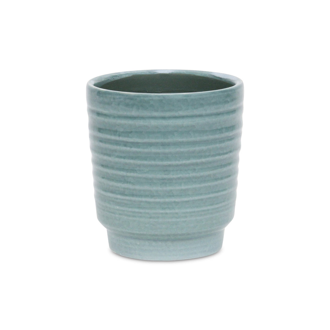 Celadi Green Rippled Ceramic Pot - X-Large CHEUNGS