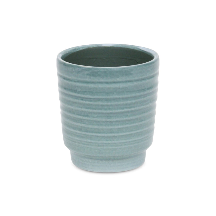 Celadi Green Rippled Ceramic Pot - X-Large CHEUNGS