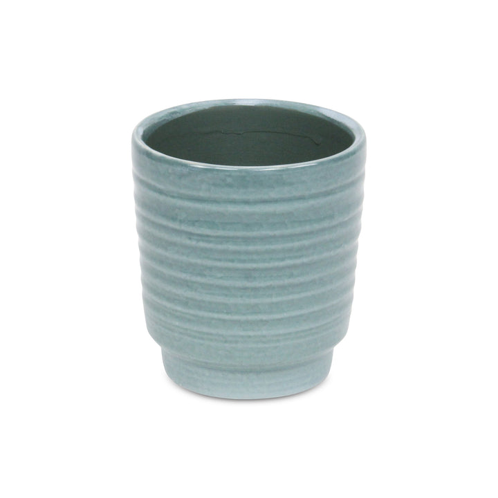 Celadi Green Rippled Ceramic Pot - X-Large CHEUNGS