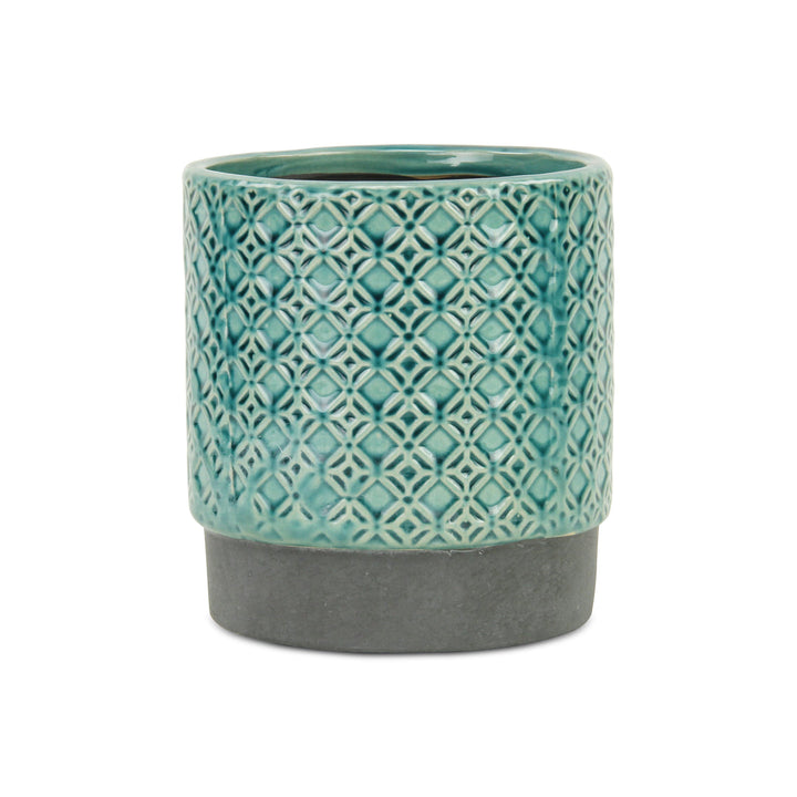 Zajedani Lattice Pot - Turquoise - Large CHEUNGS