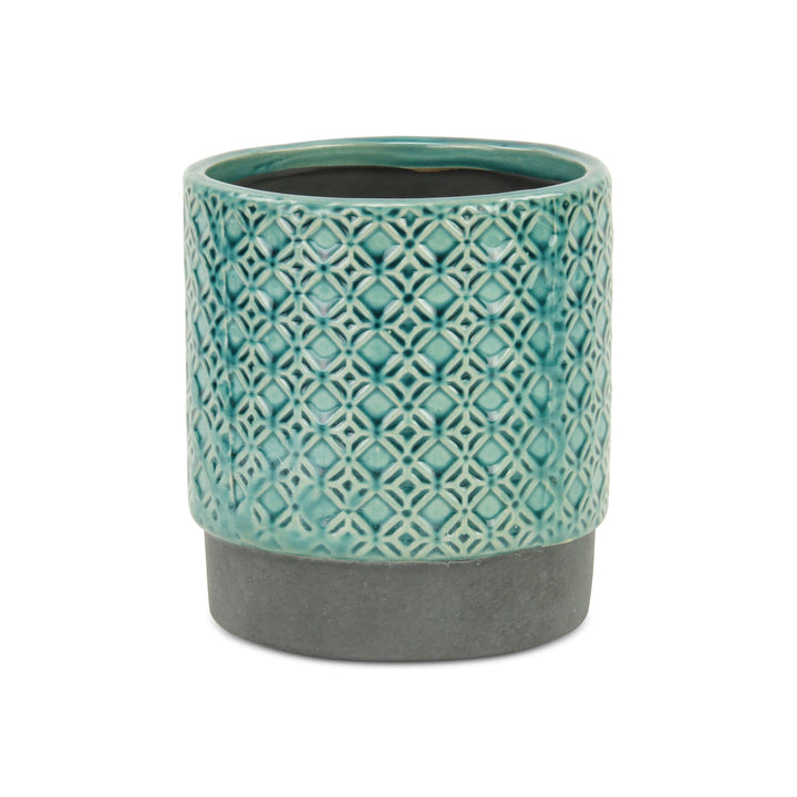 Zajedani Lattice Pot - Turquoise - Large CHEUNGS