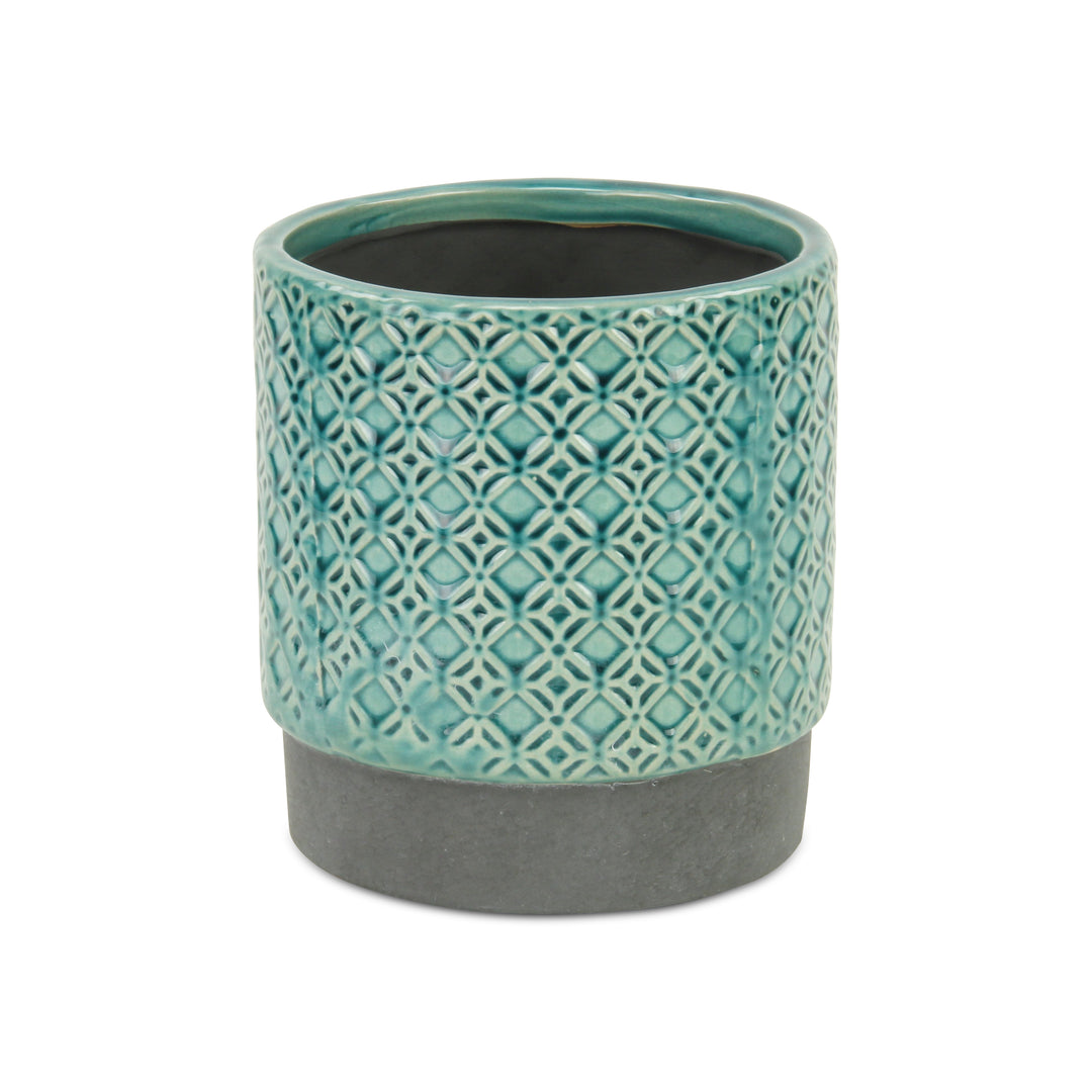 Zajedani Lattice Pot - Turquoise - Large CHEUNGS