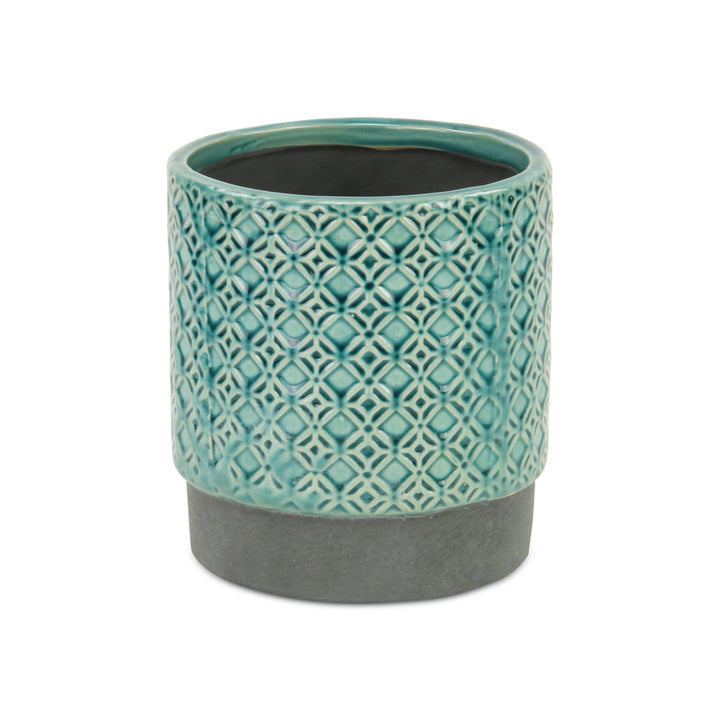 Zajedani Lattice Pot - Turquoise - Large CHEUNGS