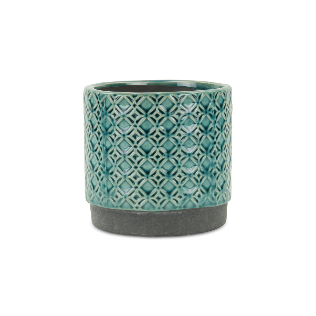 Zajedani Lattice Pot - Turquoise - Small CHEUNGS