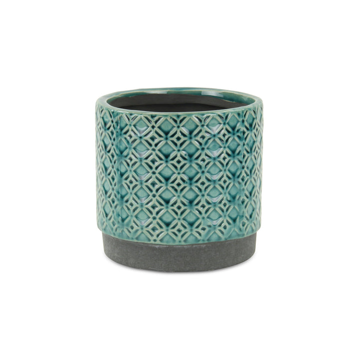 Zajedani Lattice Pot - Turquoise - Small CHEUNGS