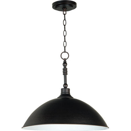 Timarron 1 Light Large Pendant in Aged Bronze Brushed CRAFTMADE