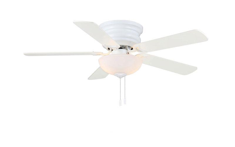 Frisco White 44 Inch Ceiling Fan Wind River