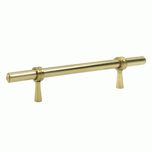 6 1/2 Inch Deltana Solid Brass Adjustable Pull (Polished Brass Finish) DELTANA