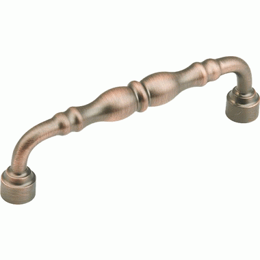 6 5/8 Inch (6 Inch c-c) Colonial Pull (Aurora Bronze Finish) SCHAUB