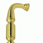 6 Inch Deltana Solid Brass Door Pull (Polished Brass Finish) DELTANA