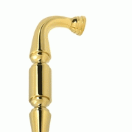 6 Inch Deltana Solid Brass Door Pull (Polished Brass) DELTANA