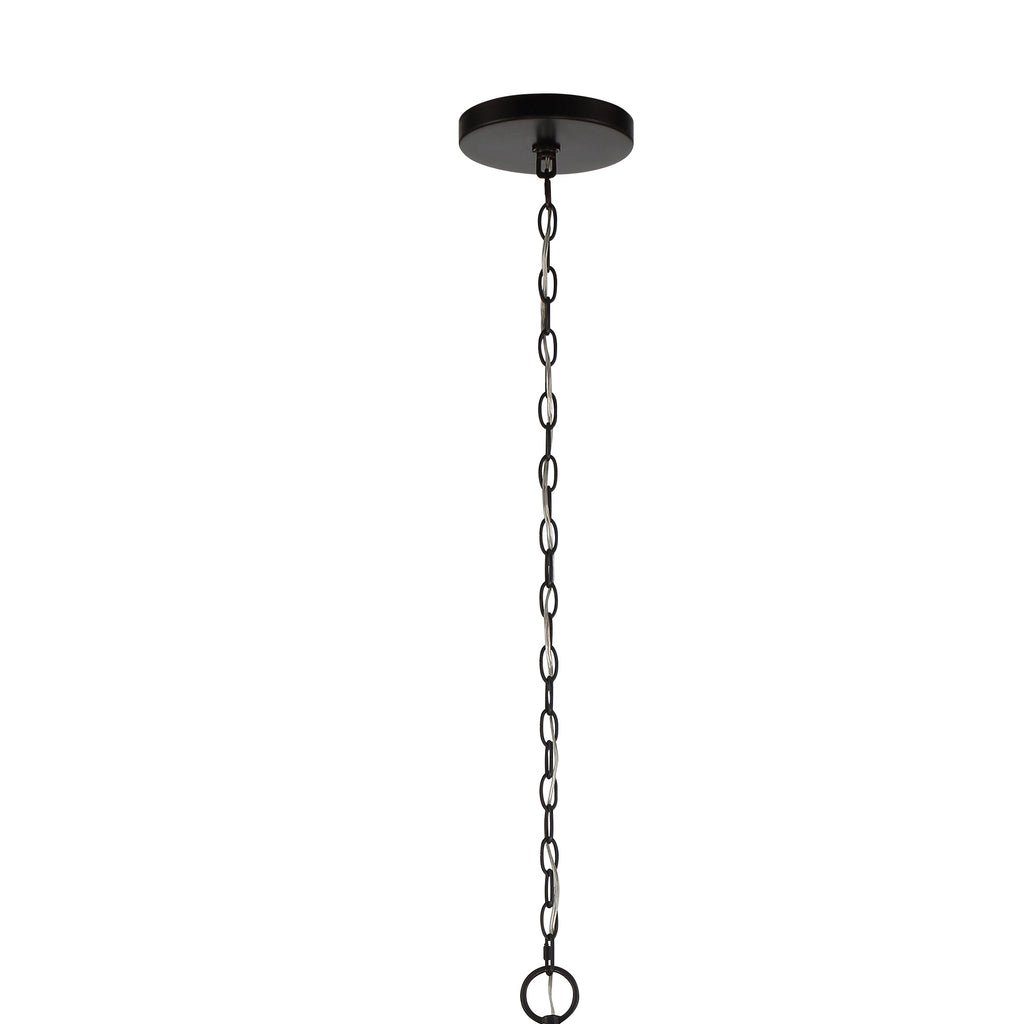 Crystorama Crystorama Zucca 6 Light English Bronze + Antique Gold Chandelier