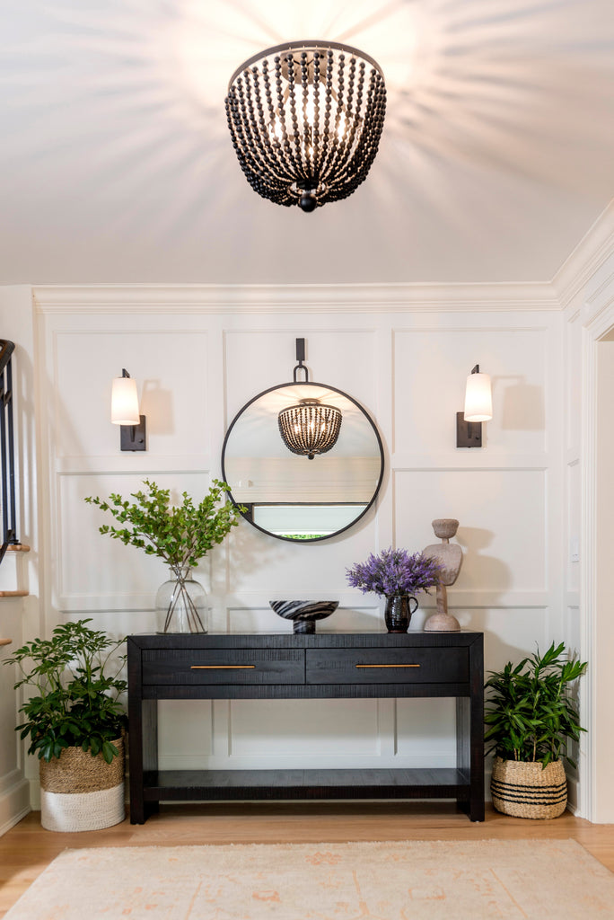 Crystorama Crystorama Rylee 4 Light Matte Black Mini Chandelier