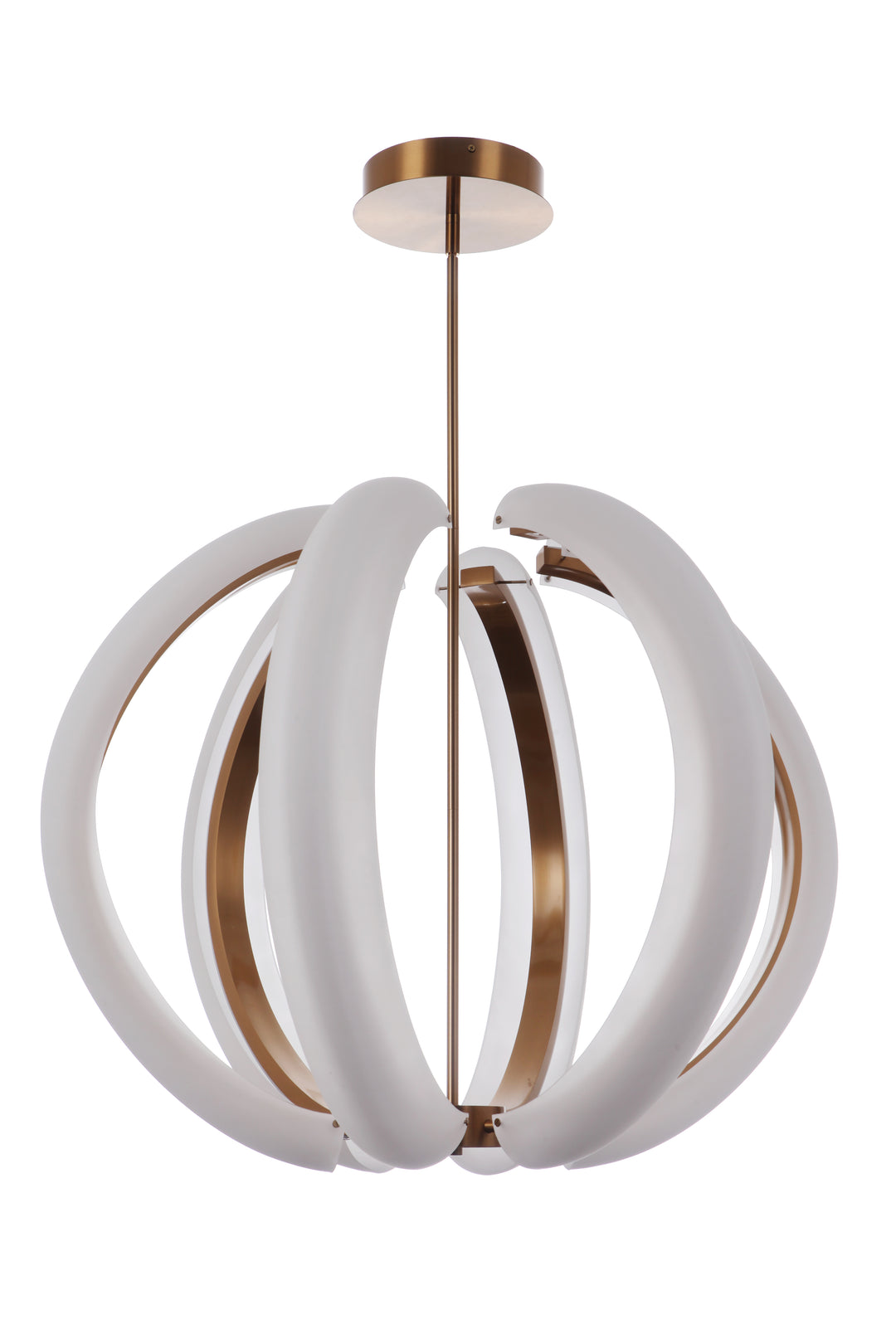 Unwind Large LED Pendant in Satin Brass CRAFTMADE