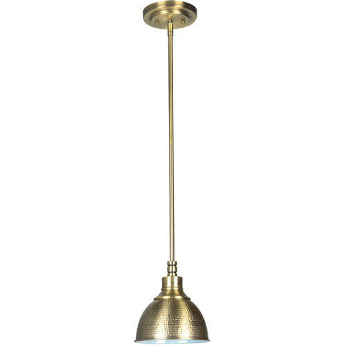 Timarron 1 Light Mini Pendant in Legacy Brass CRAFTMADE