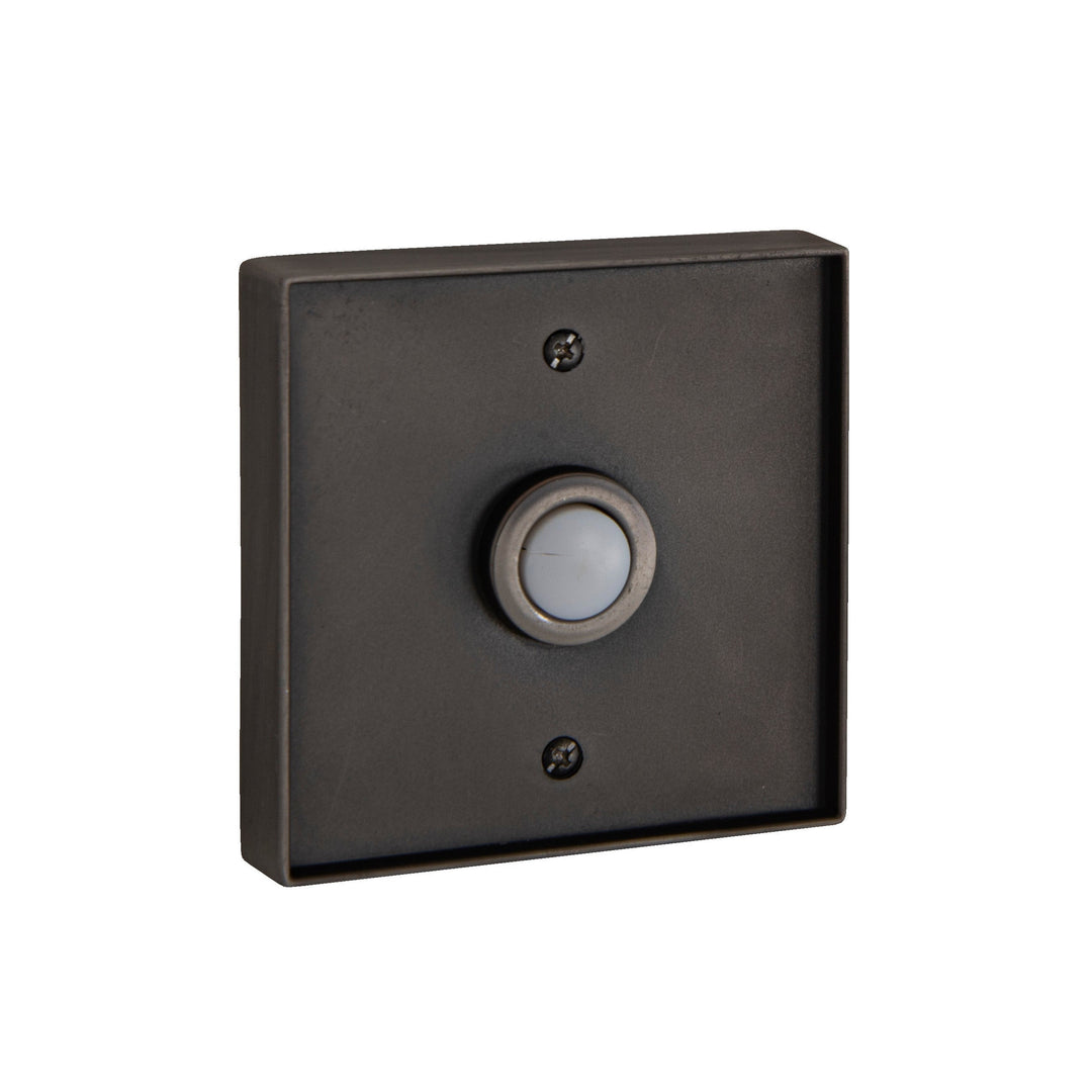 Recessed Mount LED Lighted Push Button in Pewter CRAFTMADE