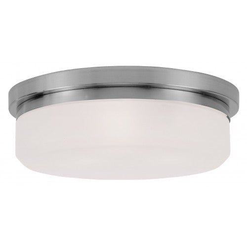 3 Light Brushed Nickel Ceiling Mount or Wall Mount Livex