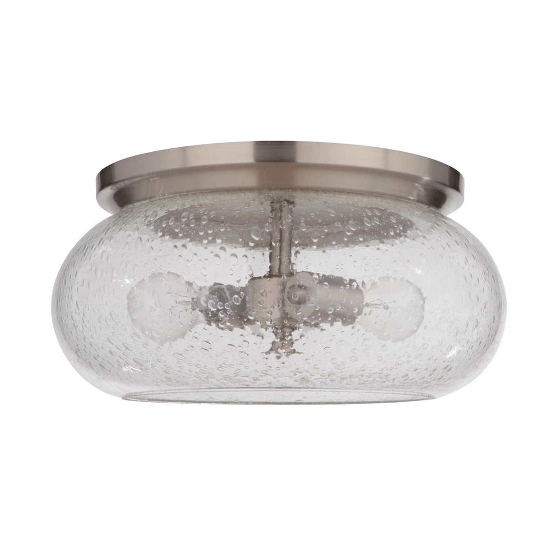 Serene 2 Light Flushmount in Brushed Polished Nickel CRAFTMADE