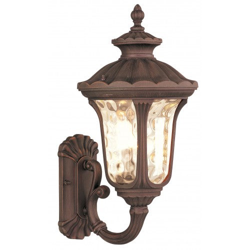 1 Light Imperial Bronze Outdoor Wall Lantern Livex