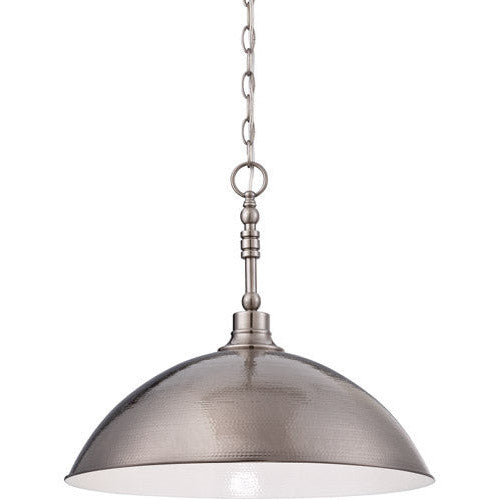 Timarron 1 Light Large Pendant in Antique Nickel CRAFTMADE