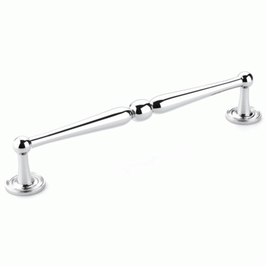 8 1/2 Inch (8 Inch c-c) Atherton Pull (Polished Chrome Finish) SCHAUB