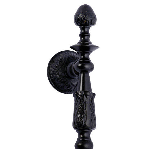 8 Inch Solid Brass French Empire Door Pull (Oil Rubbed Bronze Finish) Copper Mountain Hardware