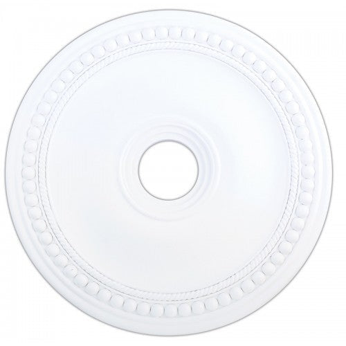 White Ceiling Medallion Livex