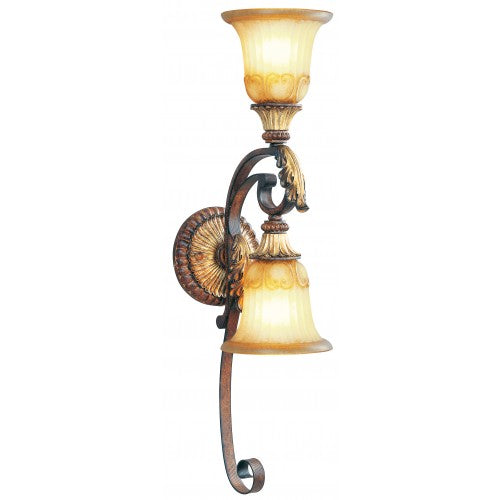 2 Light Verona Bronze Wall Sconce Livex