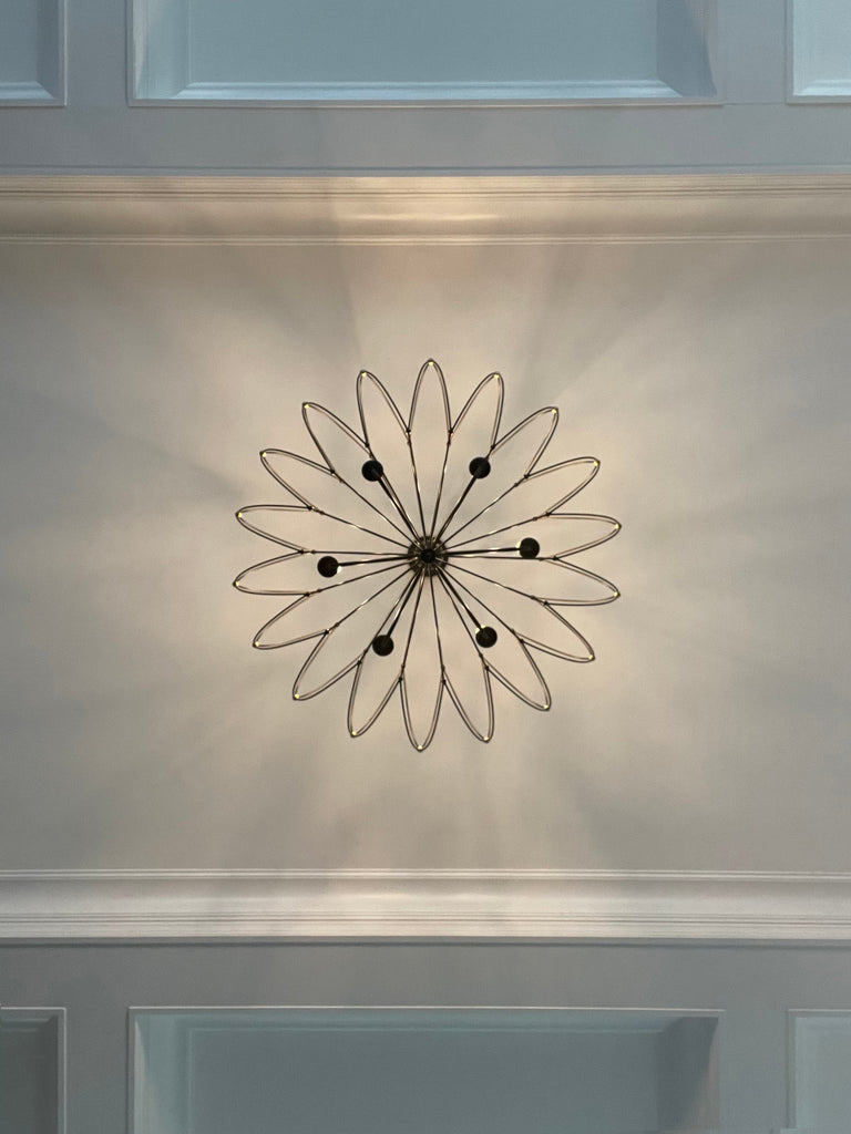 Crystorama Crystorama Zucca 6 Light English Bronze + Antique Gold Chandelier