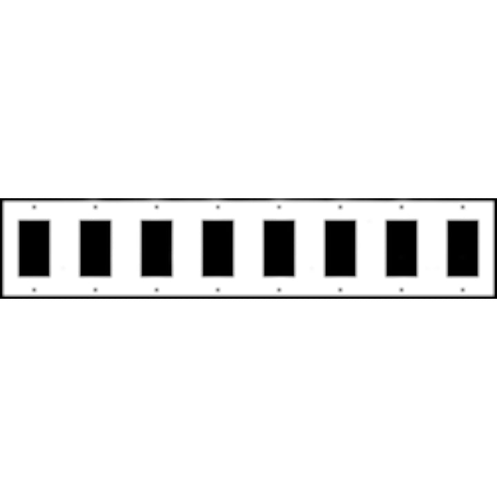 Oceanus Shell Wall Plate (Matte Nickel Finish)