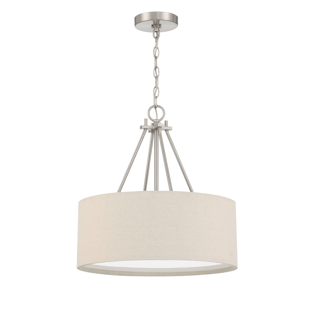 Duke 3 Light 18" Pendant in Brushed Polished Nickel CRAFTMADE