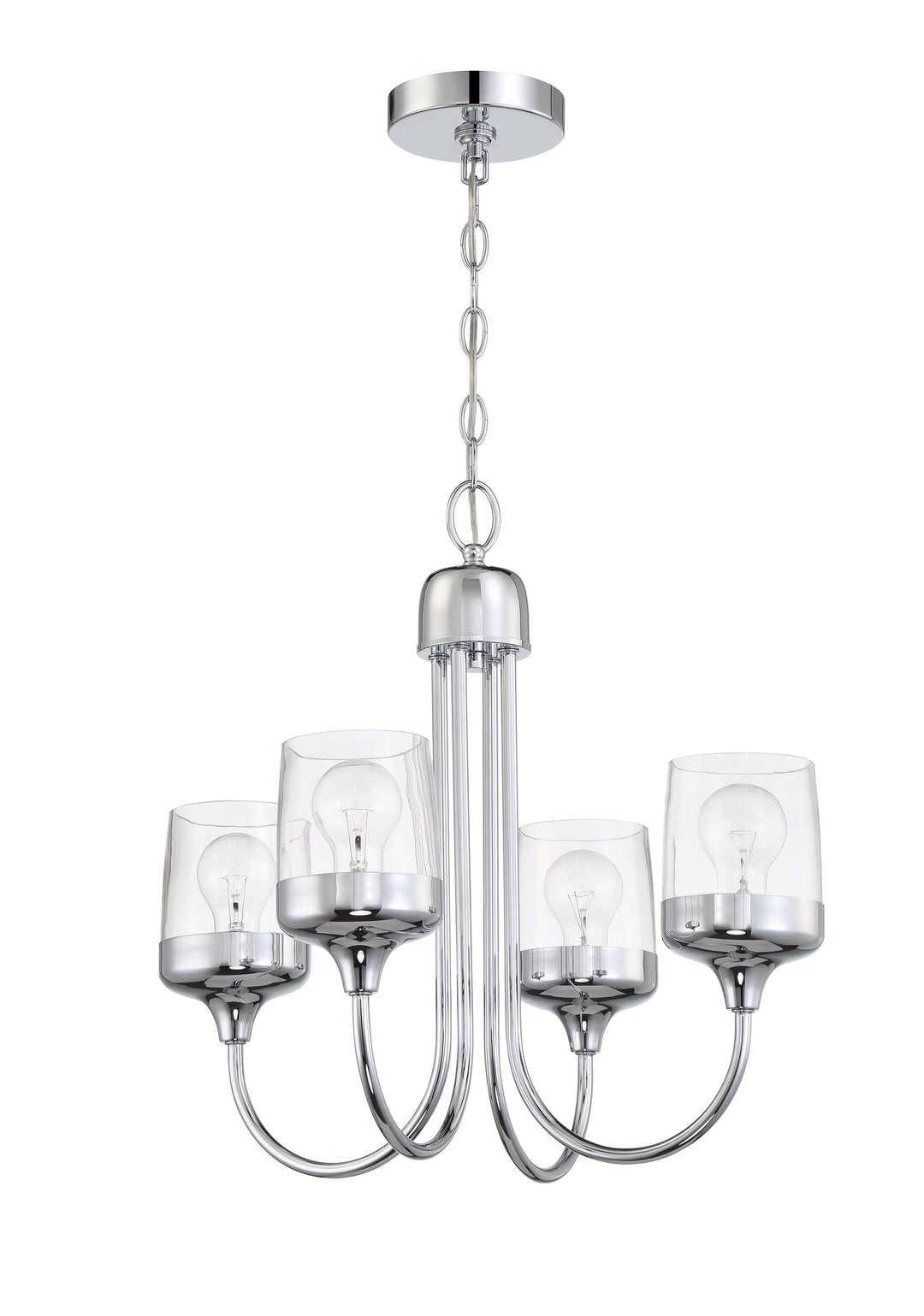 Wrenn 4 Light Chandelier in Chrome CRAFTMADE