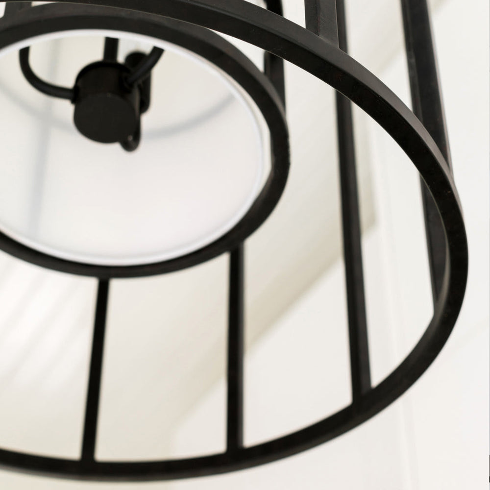 Crystorama Crystorama Brian Patrick Flynn Hulton 6 Light Matte Black Chandelier