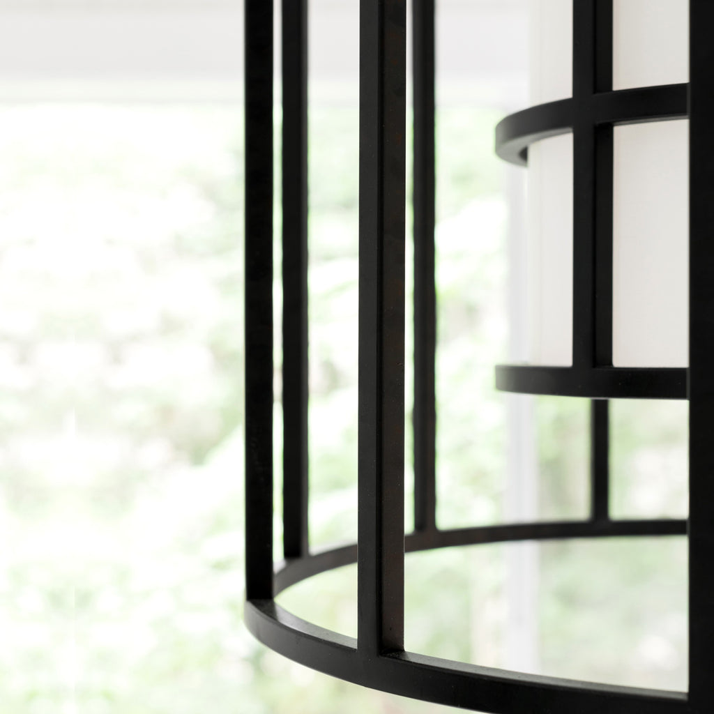 Crystorama Crystorama Brian Patrick Flynn Hulton 6 Light Matte Black Chandelier