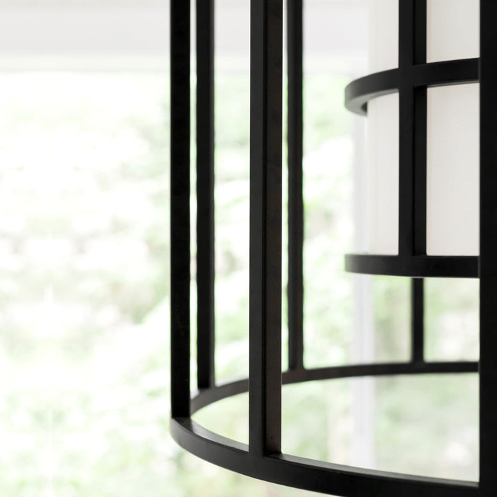 Crystorama Crystorama Brian Patrick Flynn Hulton 6 Light Matte Black Chandelier