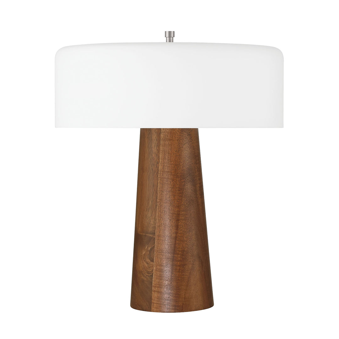 1 Light LED Table Lamp in Walnut CRAFTMADE