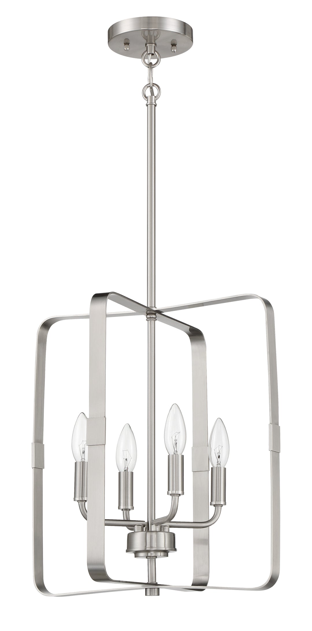 Stowe 4 Light Foyer in Brushed Polished Nickel CRAFTMADE