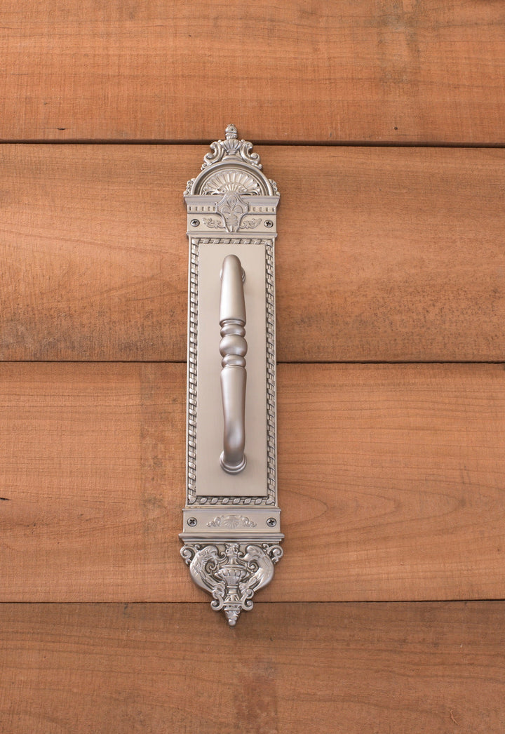 Solid Brass L'Enfant 16 1/2 Inch Pull Plate (Several Finishes Available) COPPER MOUNTAIN HARDWARE